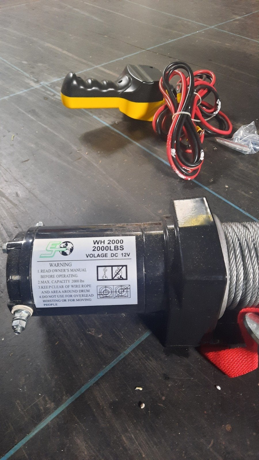 Elektrische Lier 12V 2000 LBS - Nieuw in doos, Ophalen of Verzenden