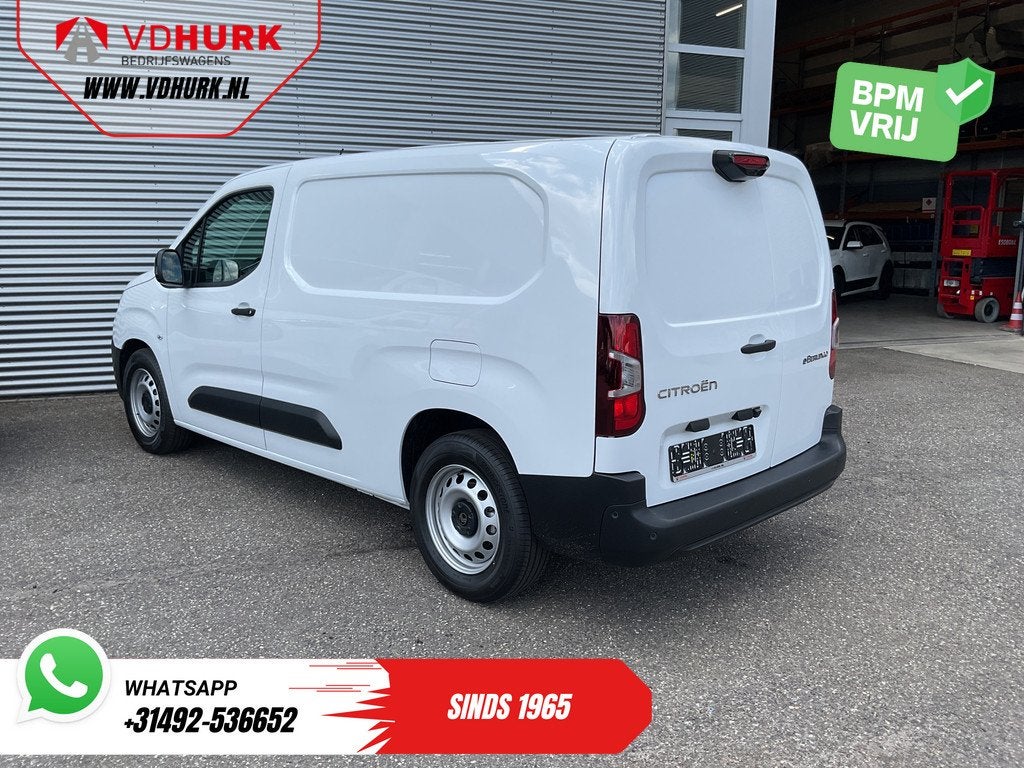 Citroën E-Berlingo 50 kWh 345 km WLTP L2 Carplay/ Snellader, Stof, Gebruikt, 1816 kg, Citroën