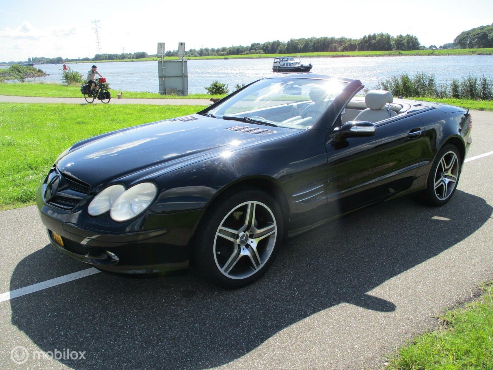 Mercedes SL 500 V8 Automaat, Auto's, Automaat, Achterwielaandrijving, Gebruikt, 8 cilinders
