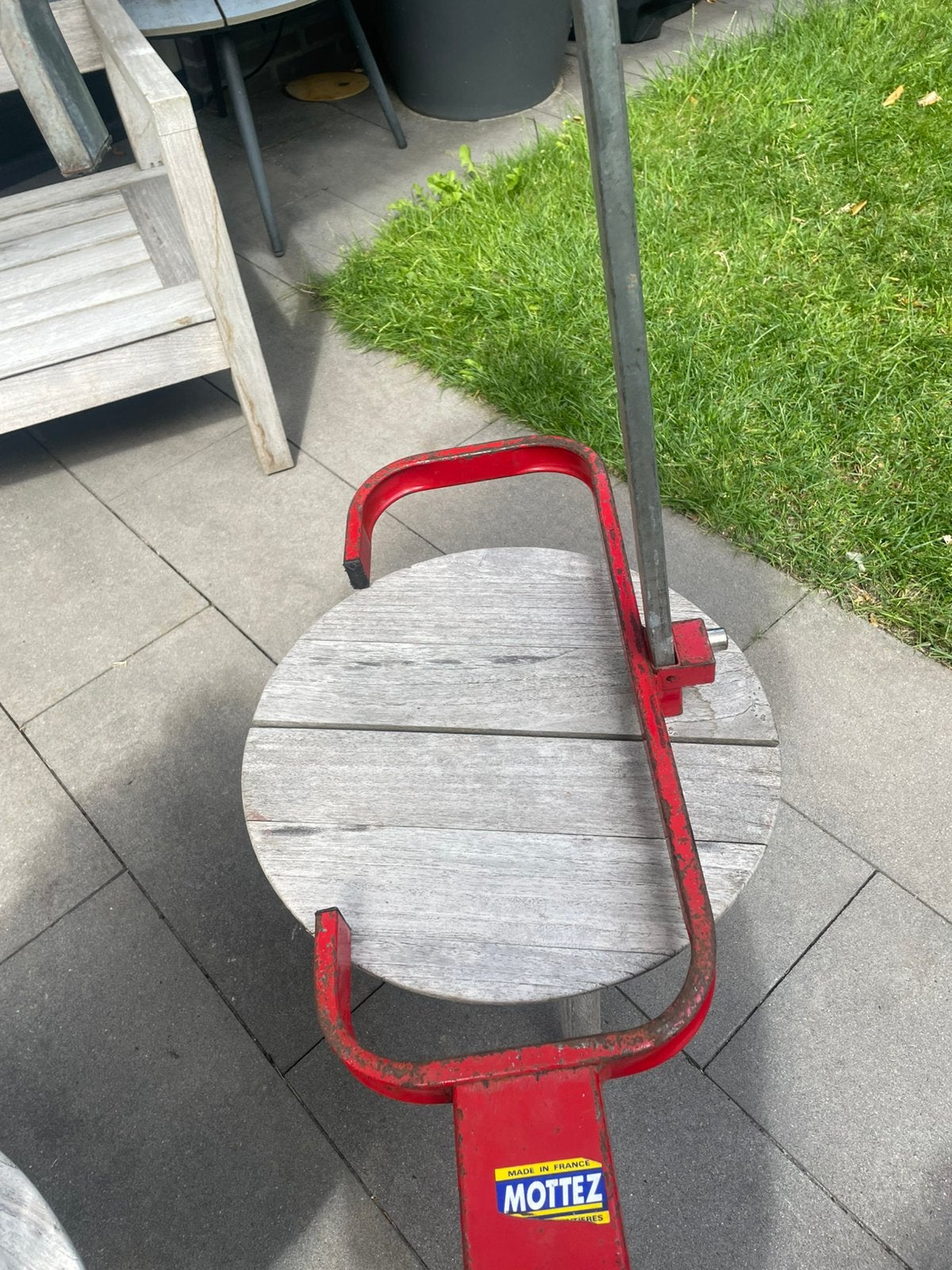 Goed functionerende Mottez Wielklem, Ophalen, Gebruikt