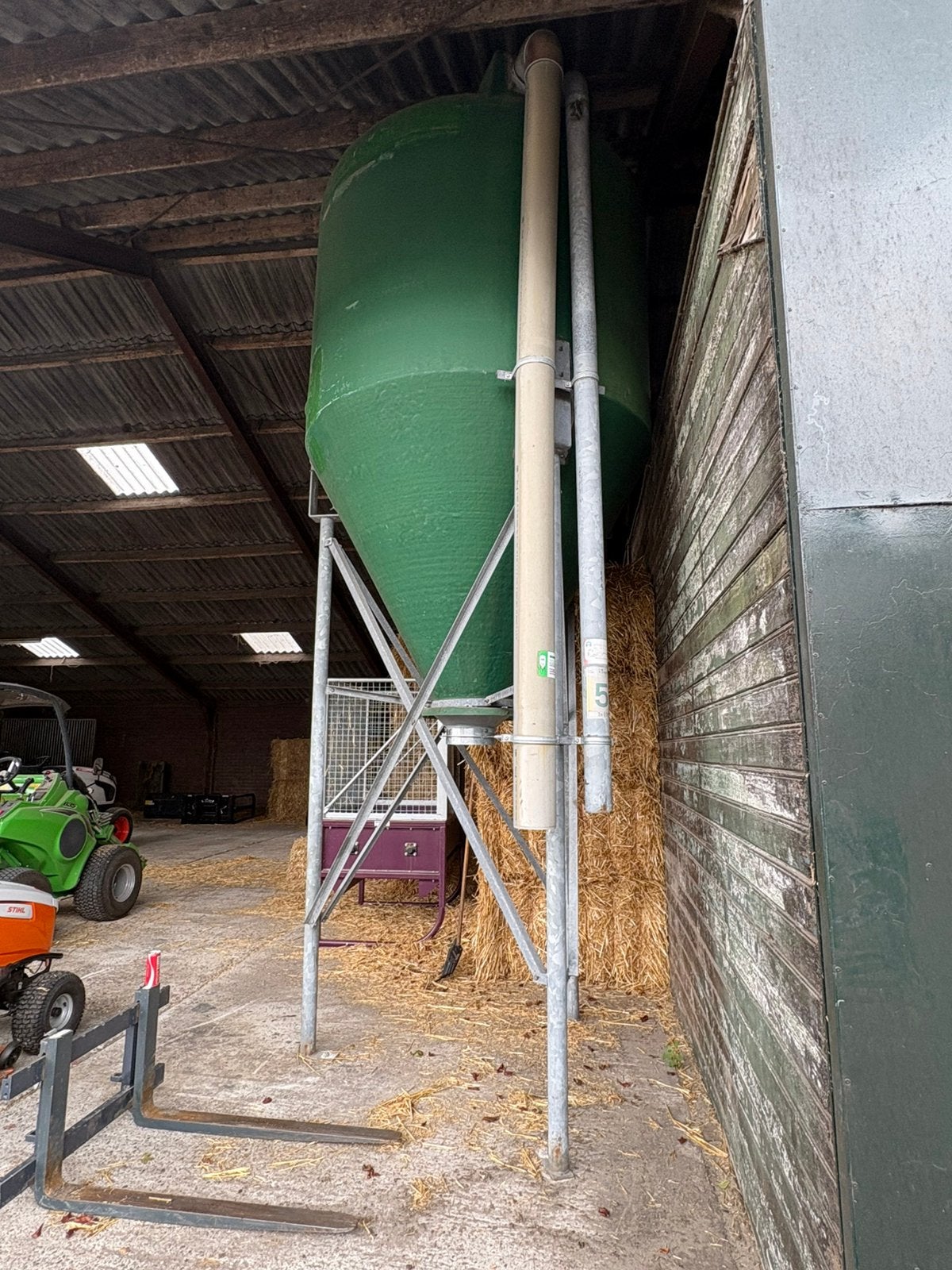 Silo, Ophalen