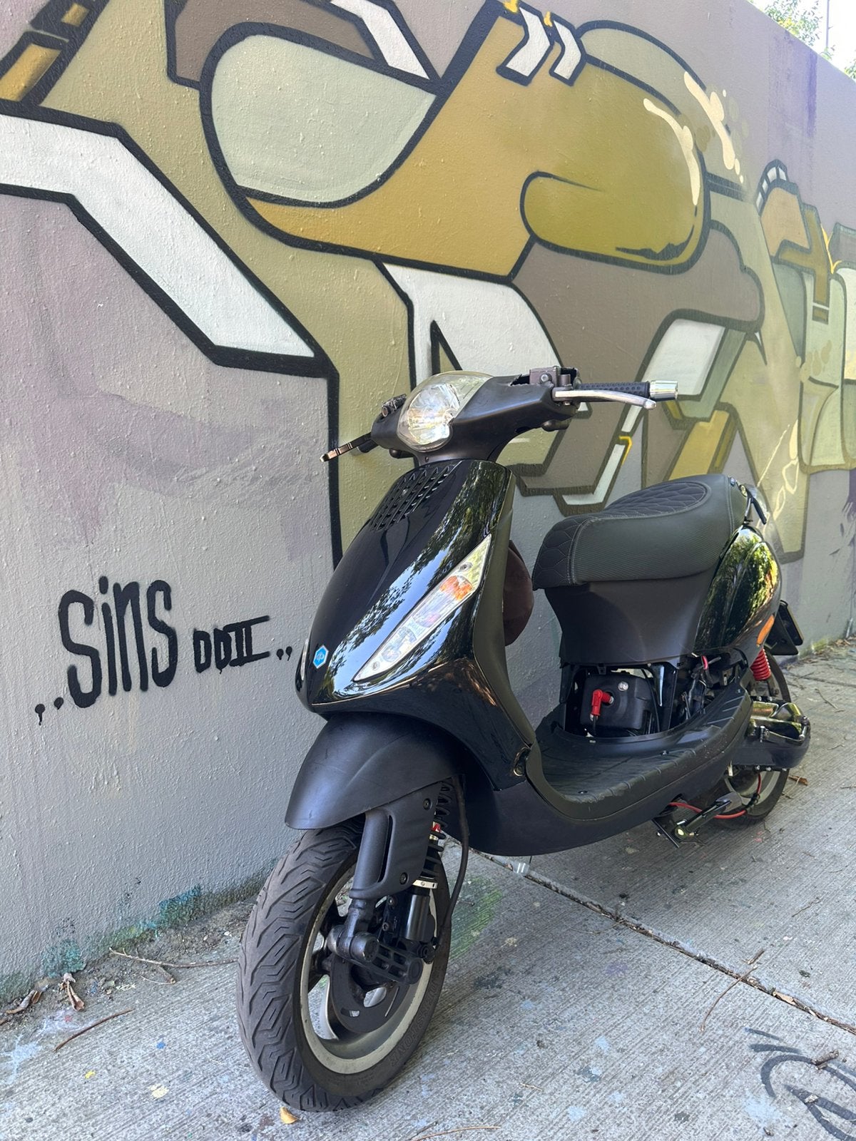 Zip DD 125, Fietsen en Brommers, Scooters | Piaggio, Ophalen, Zo goed als nieuw, Tweetakt, Zip