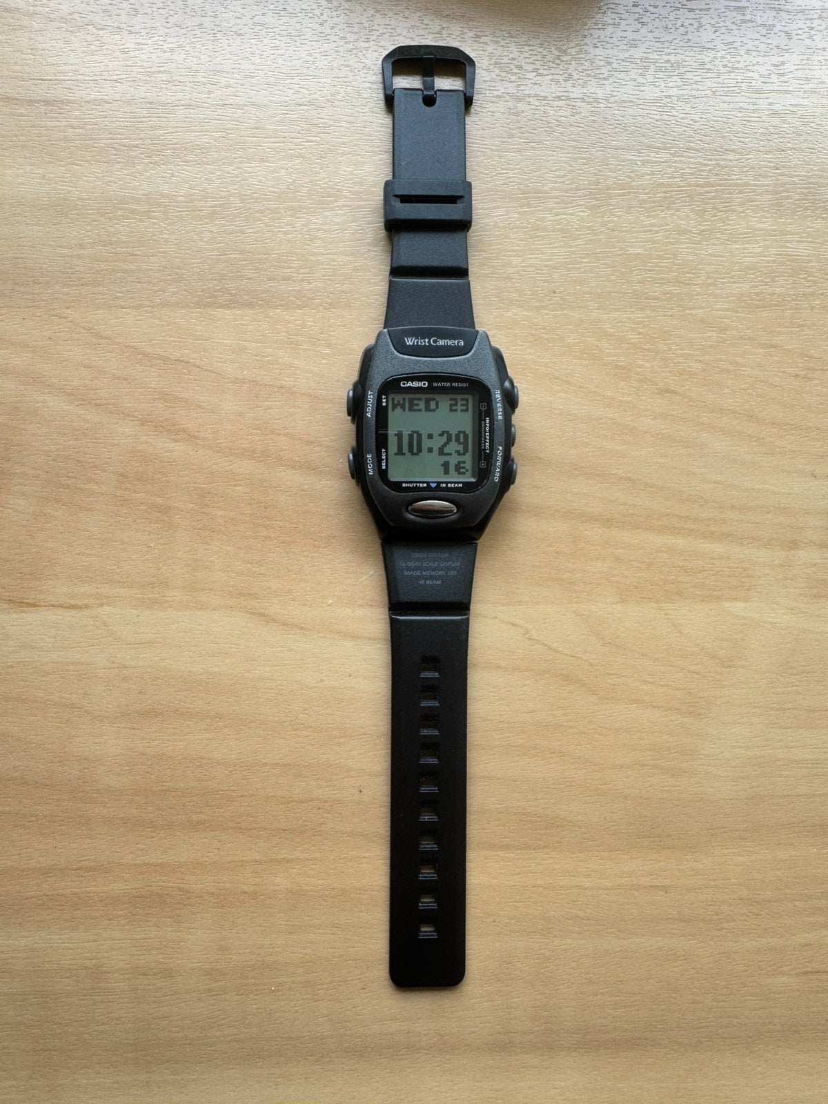 Casio wrist camera (NIEUW), Casio, Kunststof, Polshorloge, Nieuw