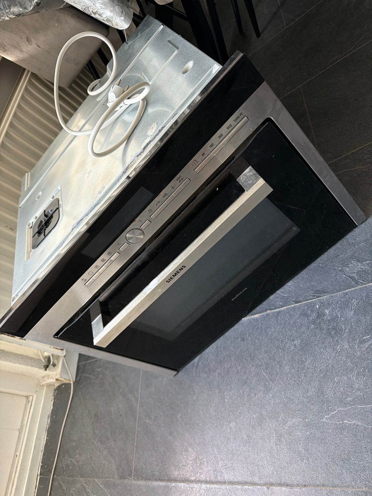 Siemens Inbouw Combimagnetron - Zo goed als nieuw, Witgoed en Apparatuur, Ophalen, Combimagnetron, 60 cm of meer, Grill