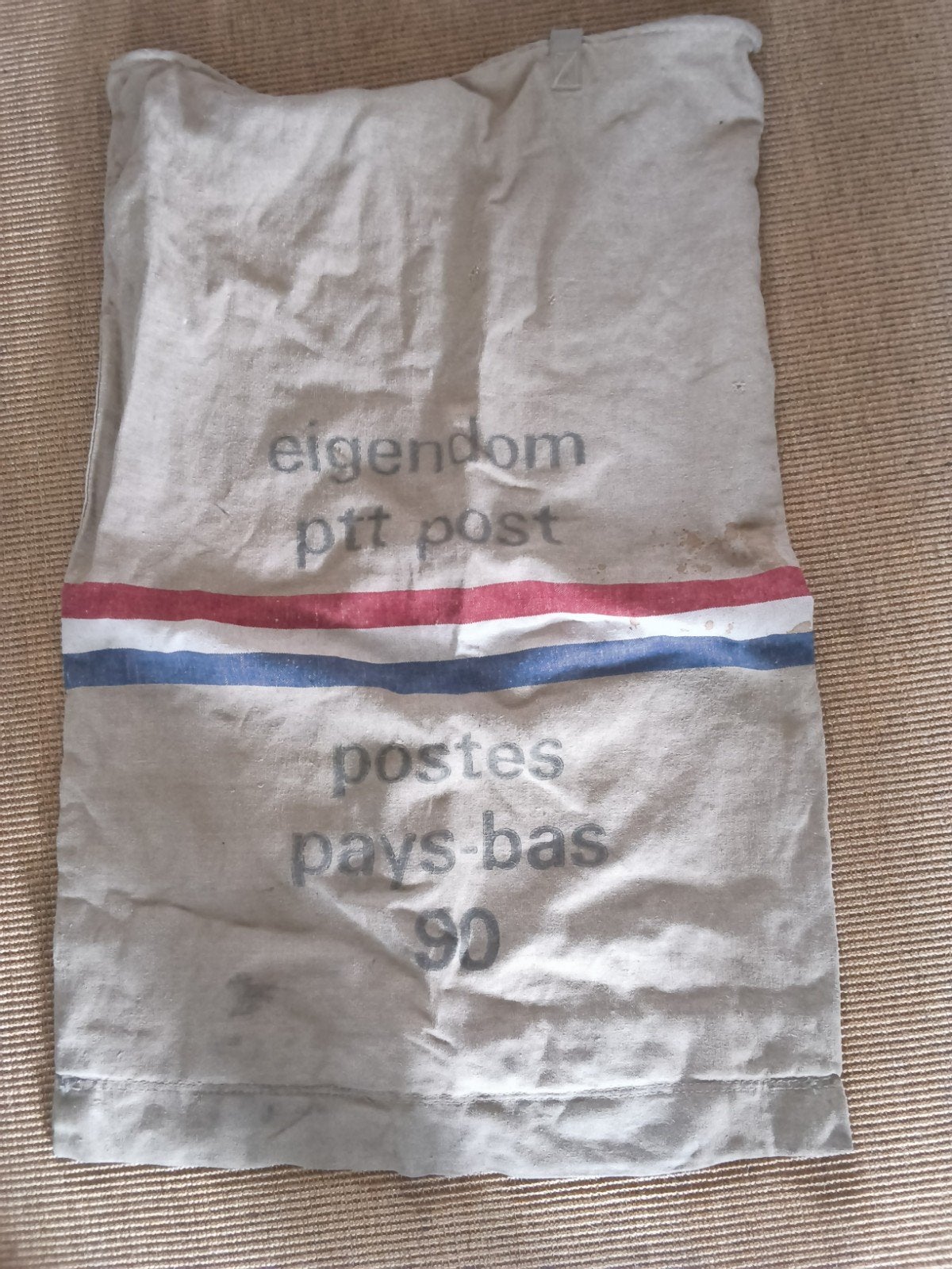 Originele Oude PTT Postzak - 65 x 100 cm, Ophalen of Verzenden, Gebruikt