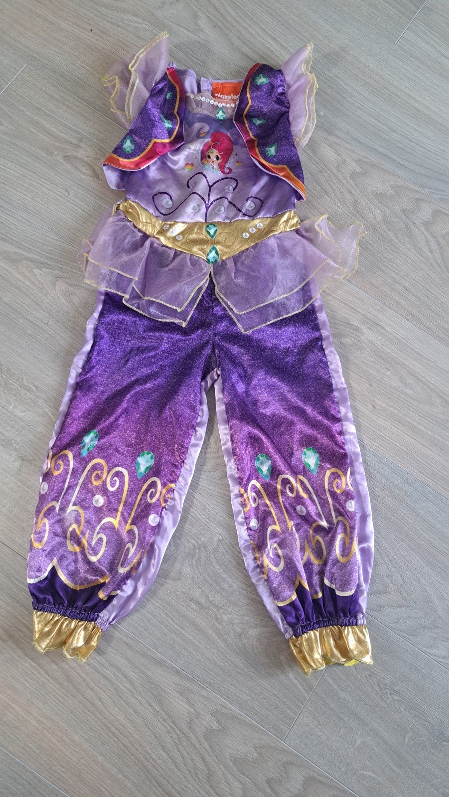 ** Verkleedkleding Nickelodeon meisjes 4/5 jaar, Ophalen of Verzenden, Zo goed als nieuw, Meisje