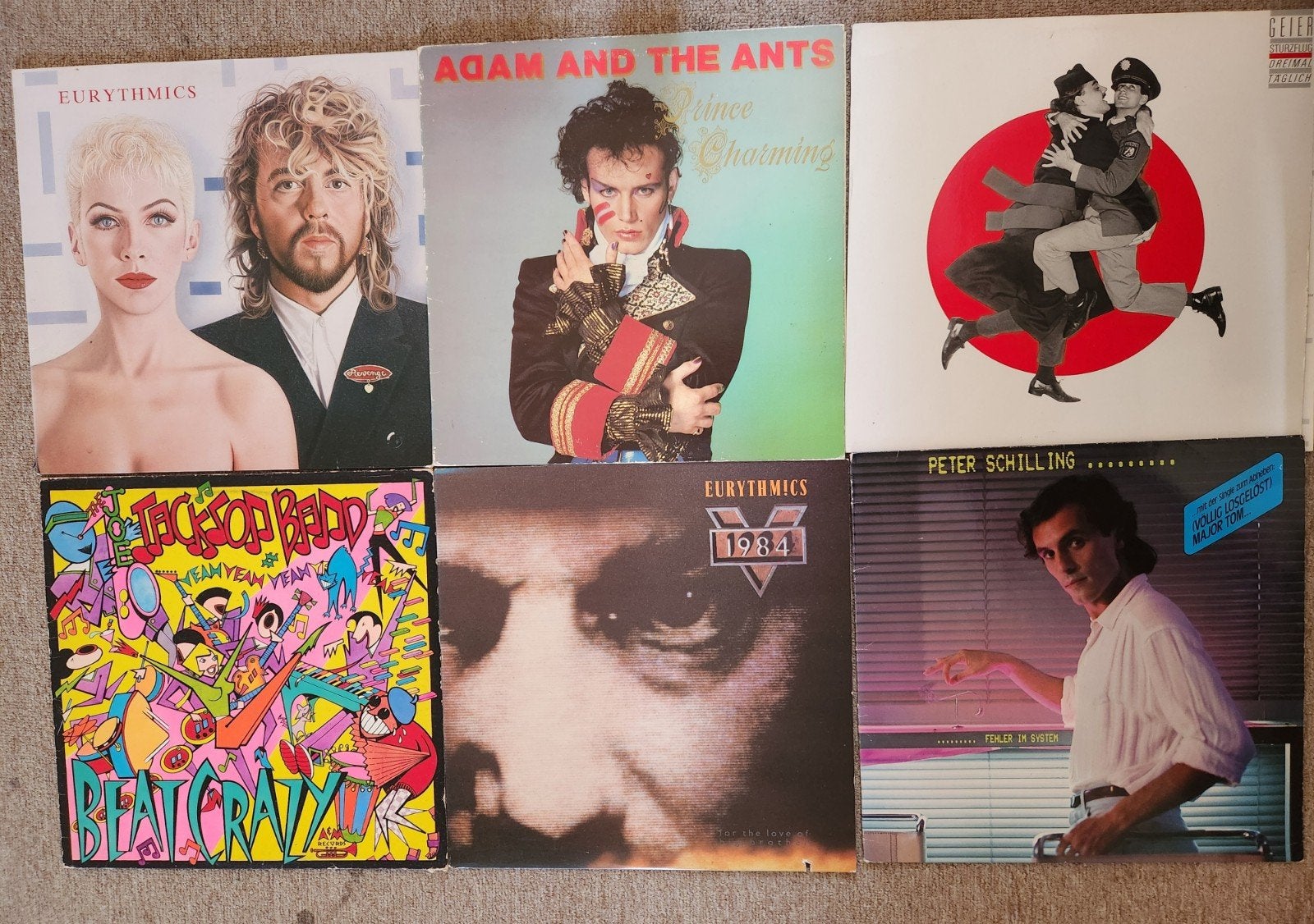 Eurythmics Joe Jackson Adam Ant Peter Schilling G. Sturzflug, Cd's en Dvd's, Vinyl | Pop, Ophalen of Verzenden, 12 inch, New wave