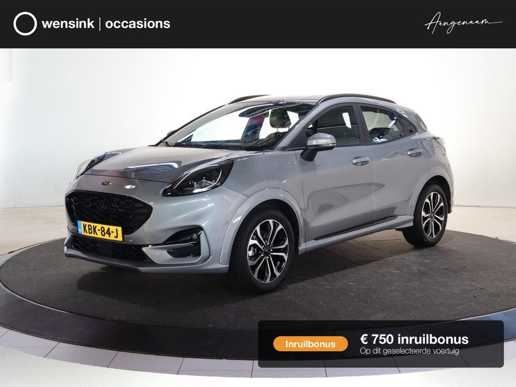 Ford Puma 1.0 EcoBoost Hybrid ST-Line X | Winterpakket | Cru, Auto's, Ford, Automatische klimaatregeling, Leder en Stof, 23 km/l