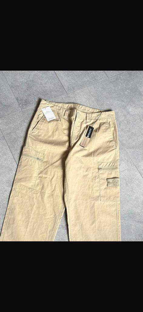 Stone Island - Pantalone Ghost, Ophalen of Verzenden, Zo goed als nieuw, Zwart