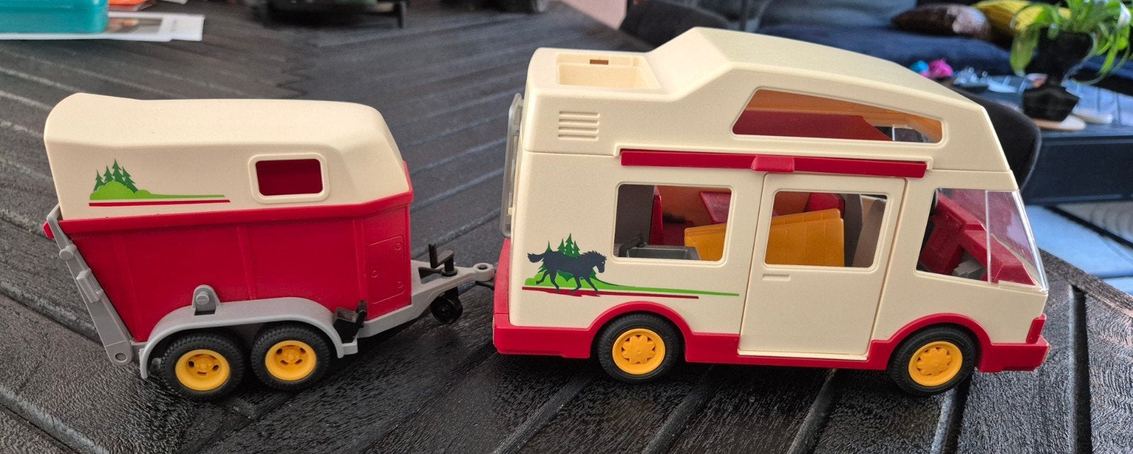 Playmobil Paardentrailer met Camper, Ophalen of Verzenden