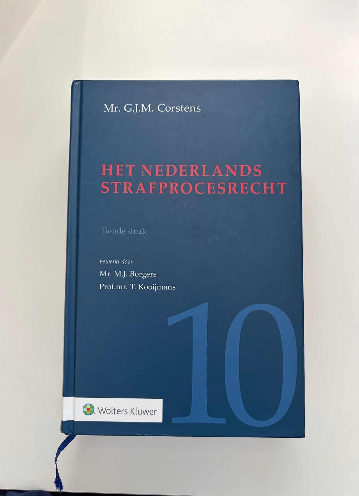 Het Nederlands Strafprocesrecht - Tiende (10e) druk, Verzenden, Gamma, Zo goed als nieuw, WO