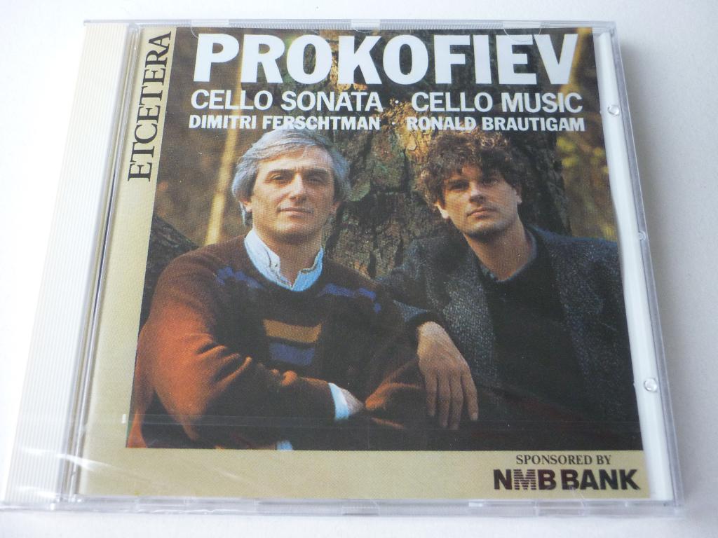 Prokofiev / Ferschtman, Brautigam – Cello Sonata (nieuw), Cd's en Dvd's, Cd's | Klassiek, Ophalen of Verzenden, Modernisme tot heden
