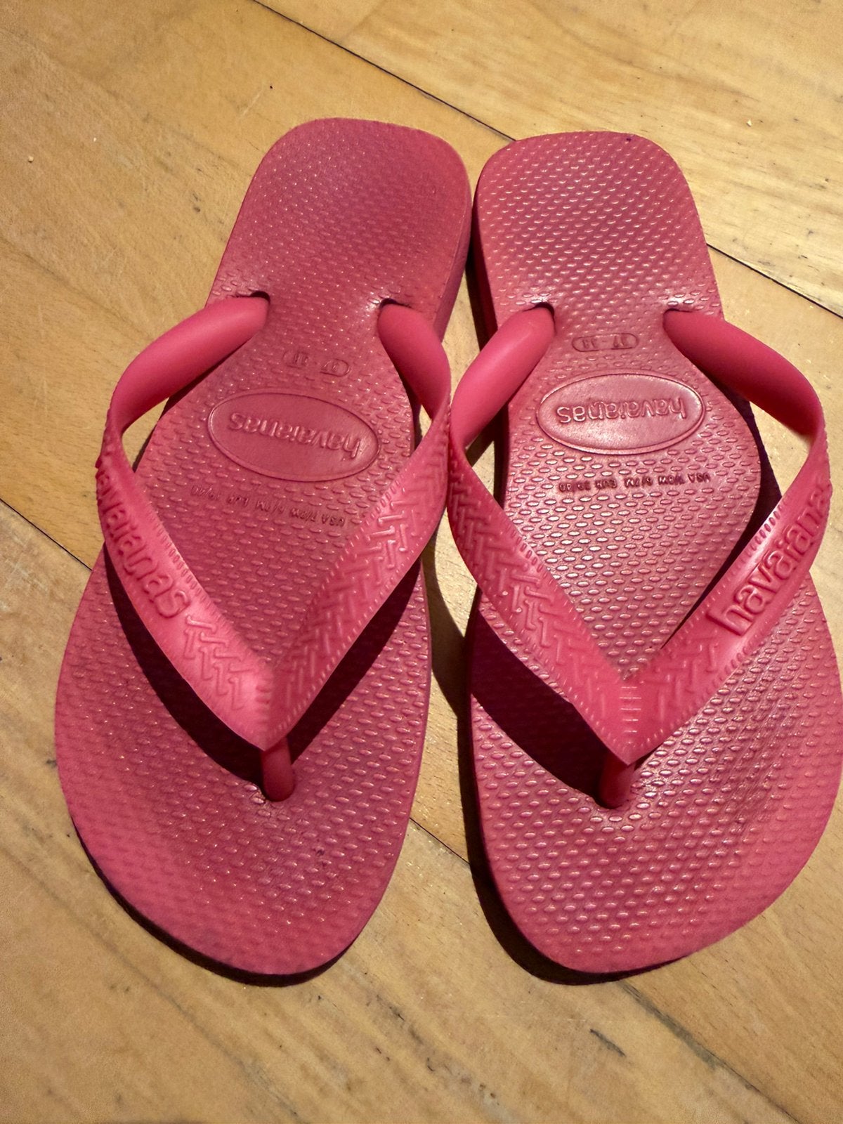 Havaianas slippers roze, maat 37/38, Ophalen, Gebruikt, Meisje, Overige typen