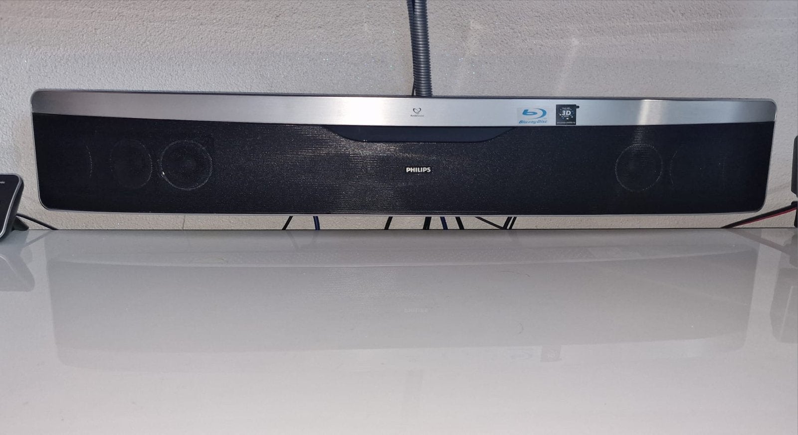 Philips Soundbar met Blu-ray speler en subwoofer, Ophalen, Met externe subwoofer, Gebruikt