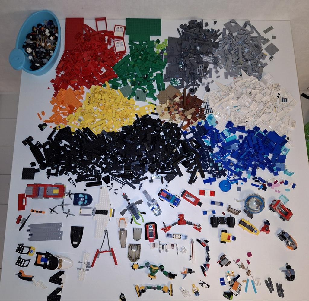 4 kilo lego, Ophalen of Verzenden, Gebruikt, Losse stenen, Lego
