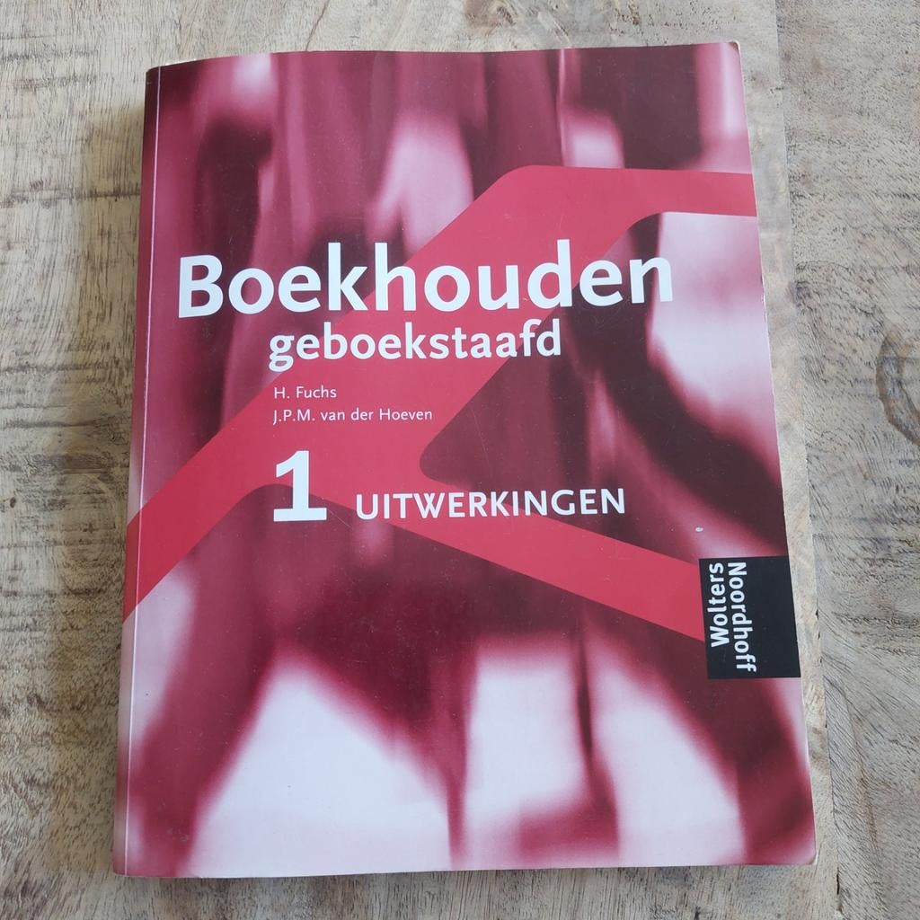 J.P.M. van der Hoeven - Uitwerkingen, Boeken, Gelezen, J.P.M. van der Hoeven; Henk Fuchs, Ophalen of Verzenden, Nederlands