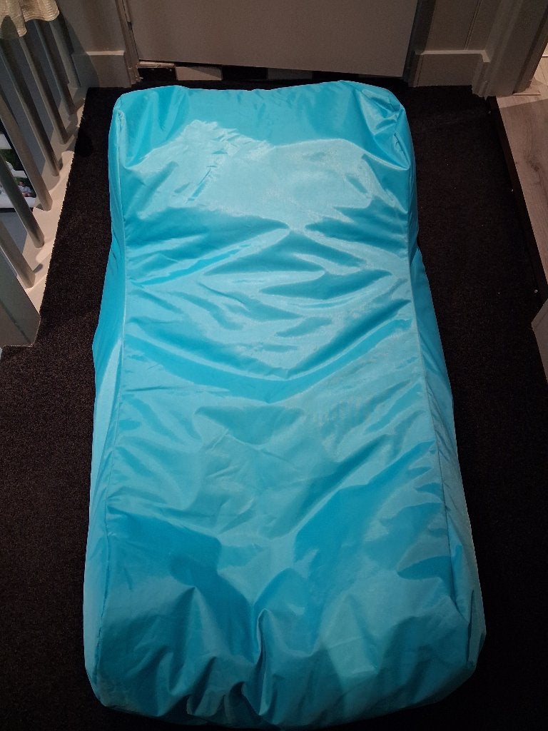 Zitzak, Ophalen, Zo goed als nieuw, Blauw, Zitzak