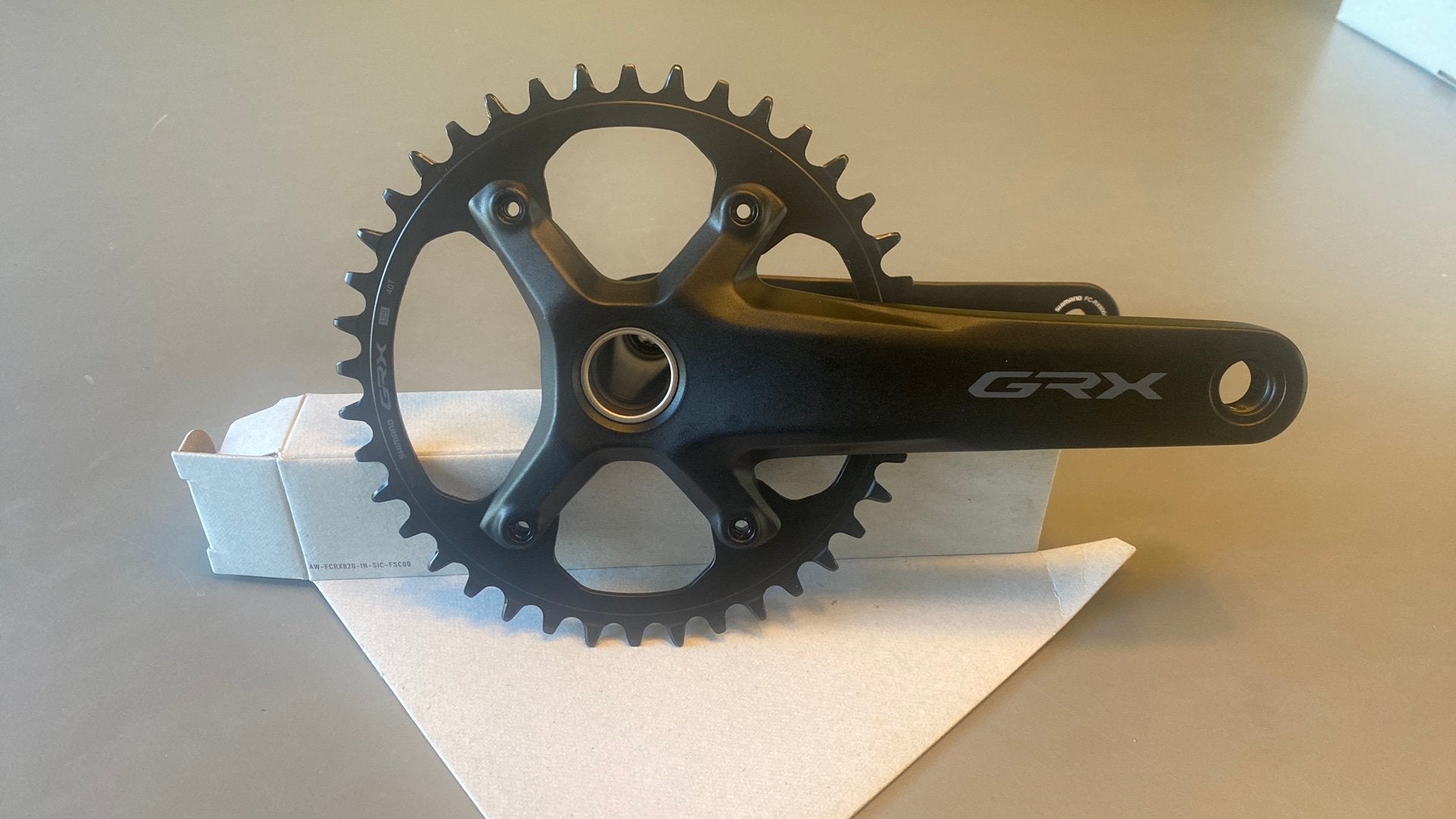 Shimano GRX RX-610 crankstel 165mm, Crankstel of Pedalen, Nieuw, Ophalen of Verzenden, Gravelbike