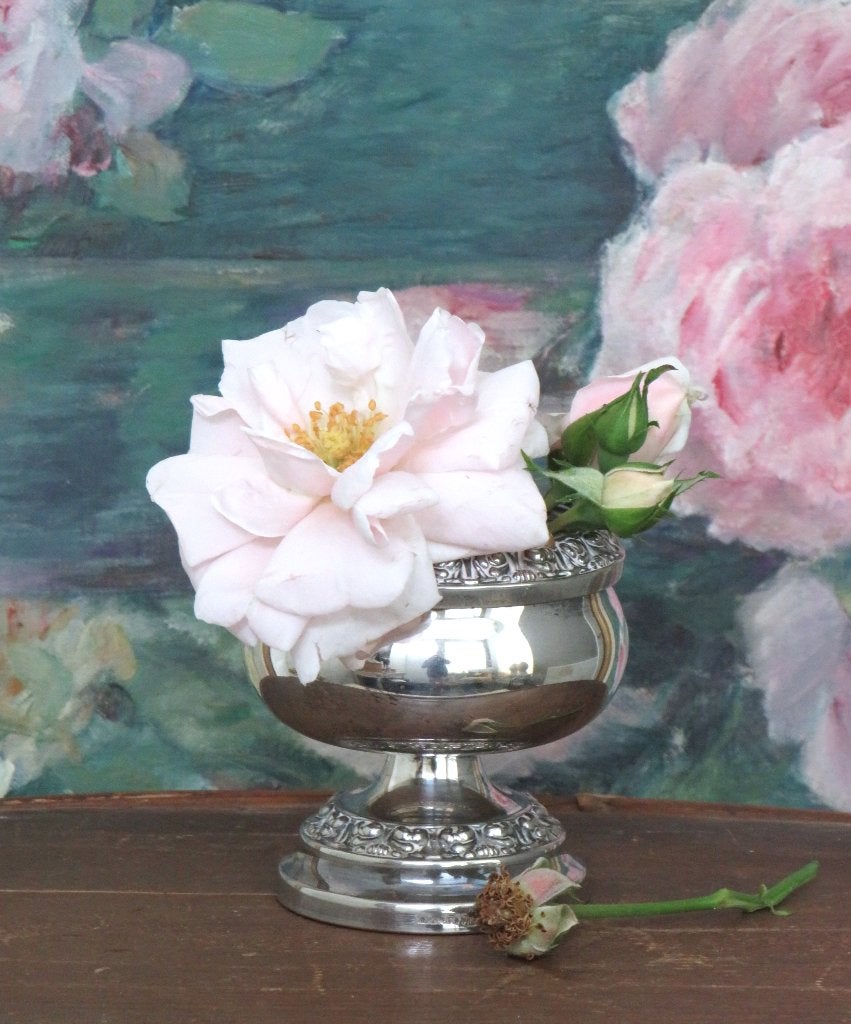 Oude Engelse rozenbowl, Antiek en Kunst, Ophalen of Verzenden