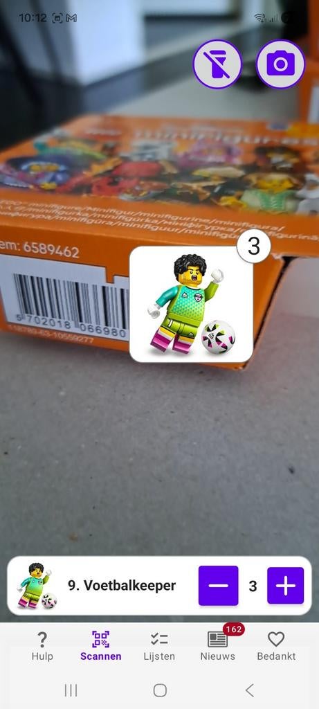 Lego minifiguur 29 - 9 Voetbalkeeper, Ophalen, Nieuw, Minifiguur, Lego