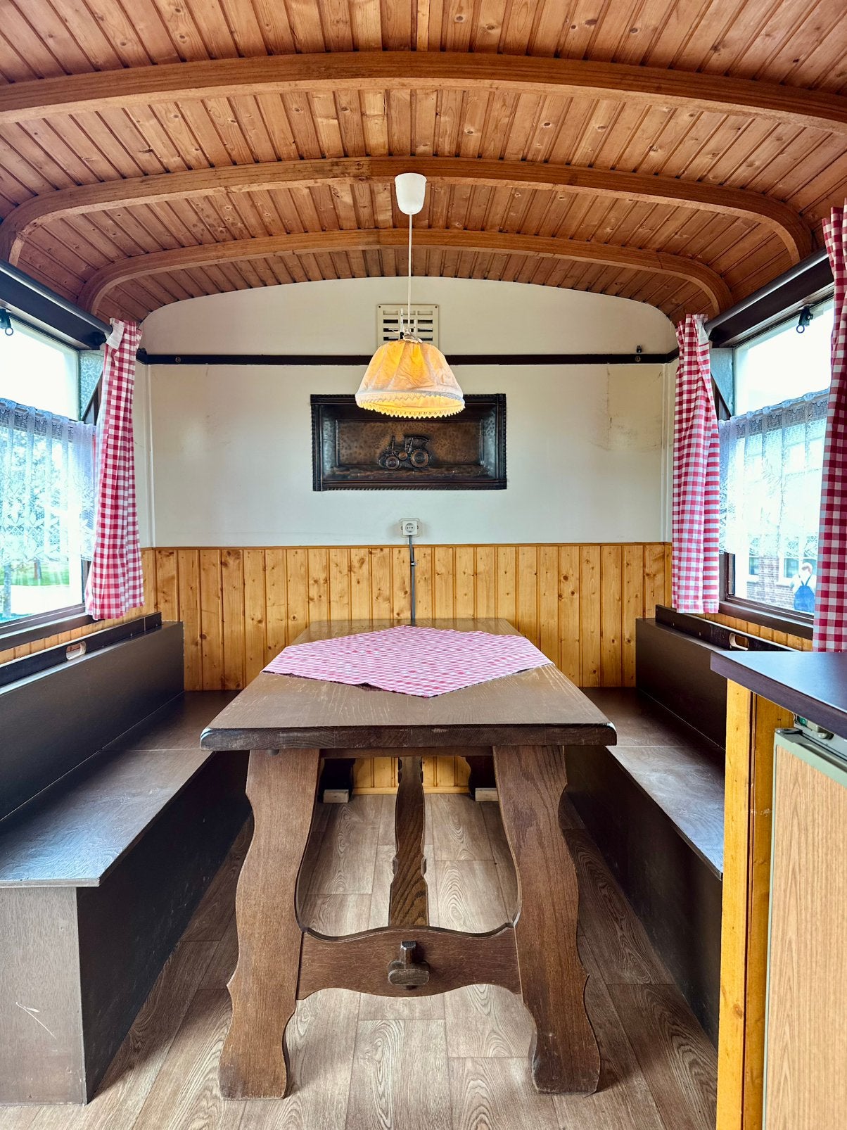 Pipowagen - tiny house - woonwagen - werfkeet - stacaravan, Caravans en Kamperen, Kampeeraccessoires, Ophalen, Gebruikt