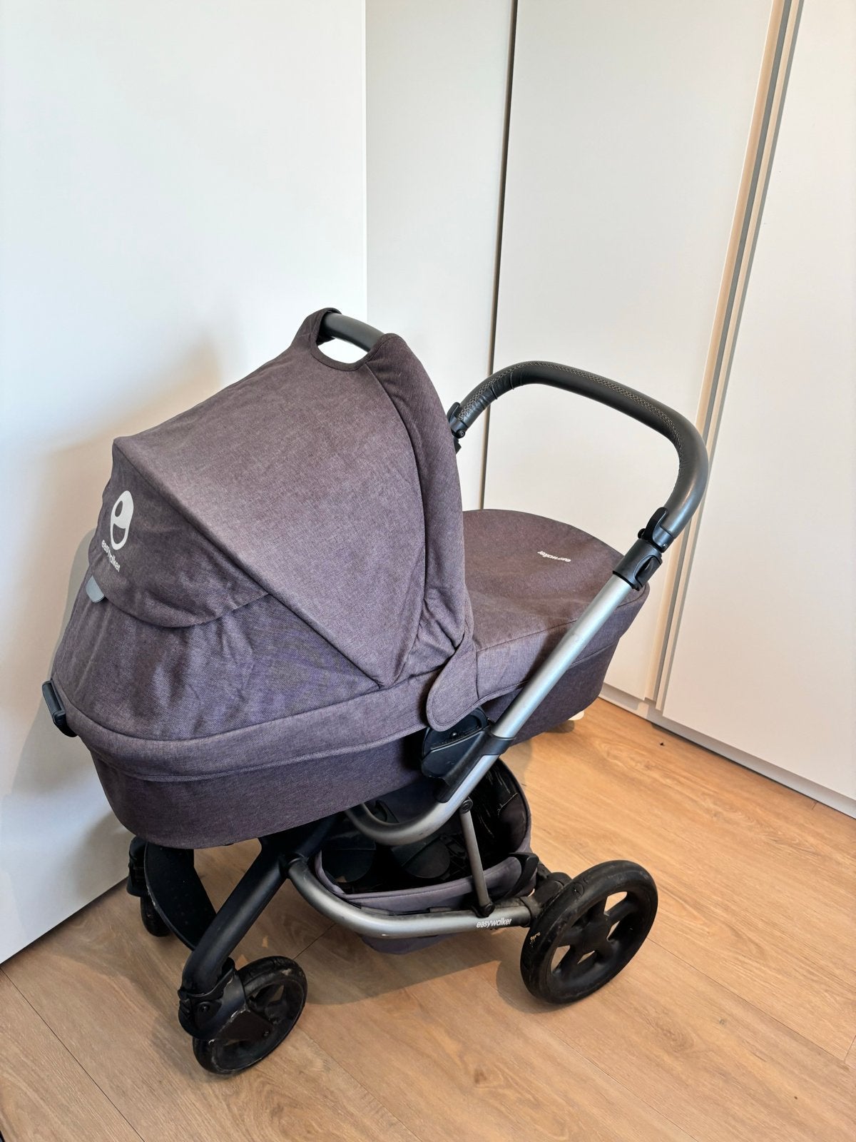 Easywalker Harvey kinderwagen met reiswieg en accessoires, Gebruikt, Combiwagen, Met reiswieg, Ophalen