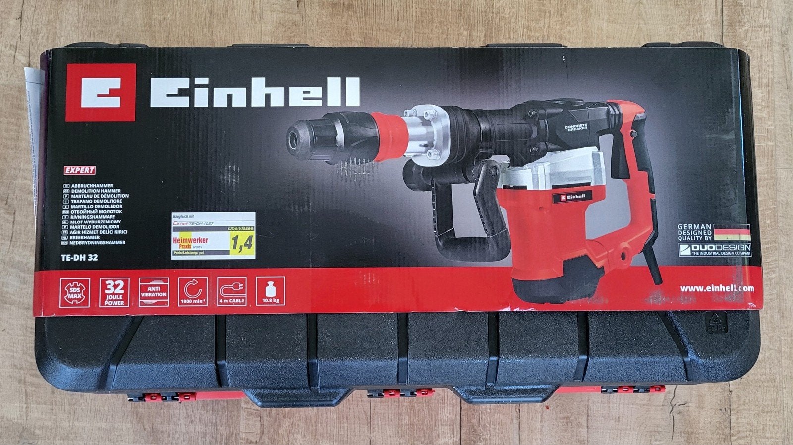Einhell TE-DH 32 sloophamer - 32 Joule, Ophalen of Verzenden, Nieuw