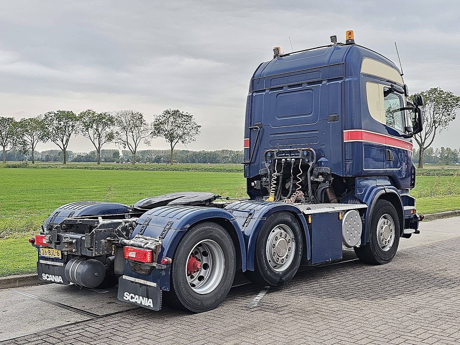 SCANIA R500 V8 HANDBAK OPEN PIJP MANUAL GEARBOX OPEN EXHAUST, Euro 5, Bedrijf, 2 stoelen, 500 pk