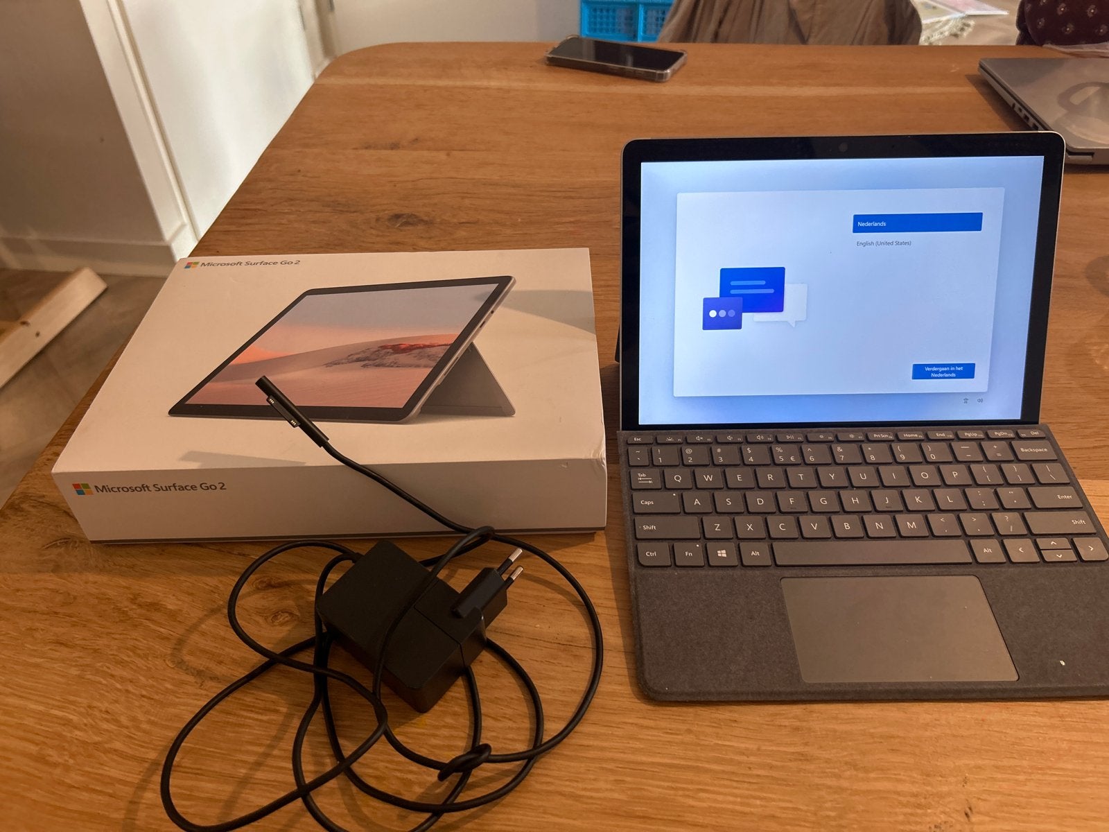 Microsoft Surface Go 2 - Zo goed als nieuw, Computers en Software, 10 inch, Ophalen of Verzenden, Zo goed als nieuw, 128 GB