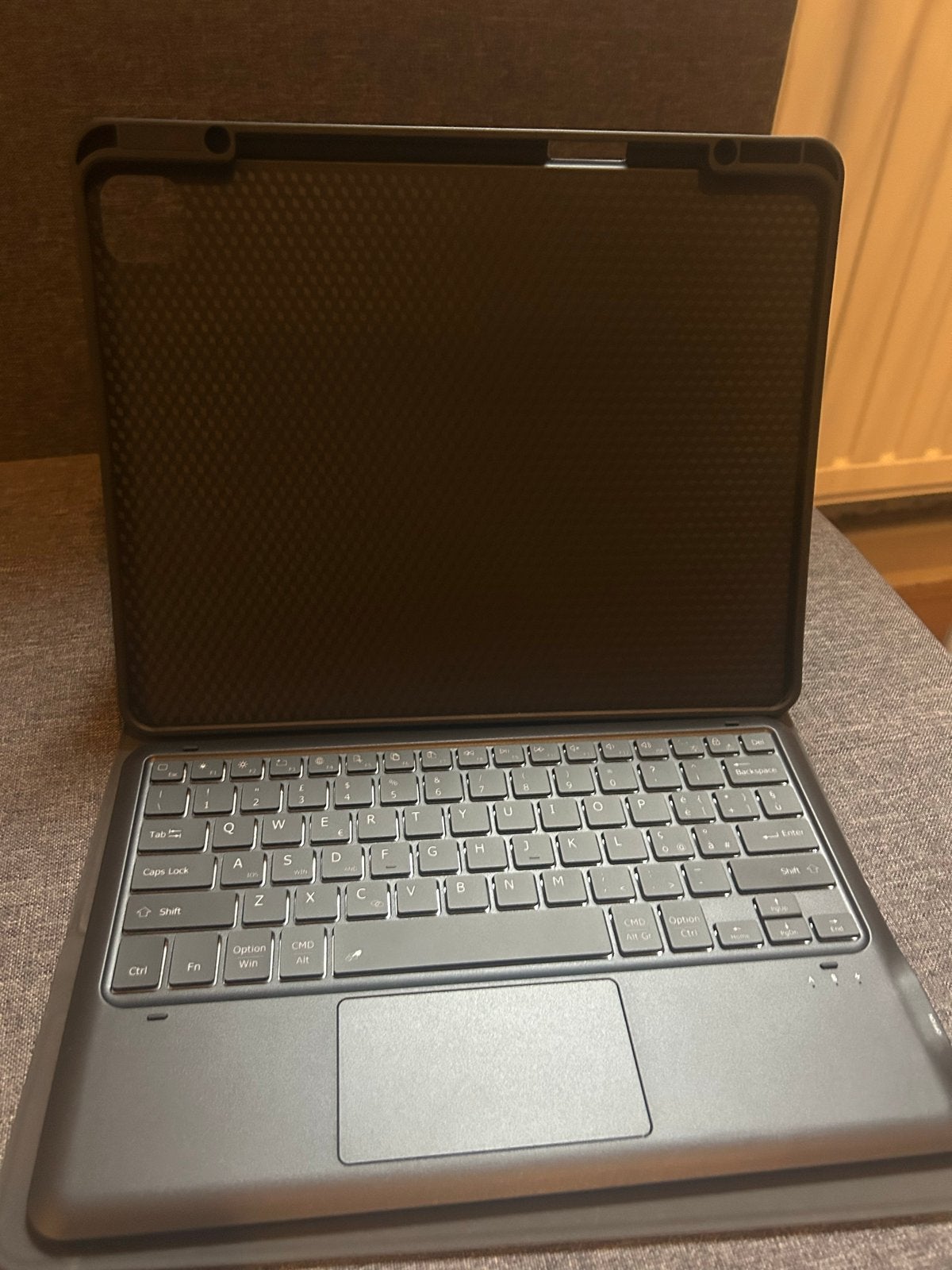 iPad Pro Hoes met Toetsenbord, Ophalen of Verzenden, Nieuw, Zwart, Apple iPad Pro