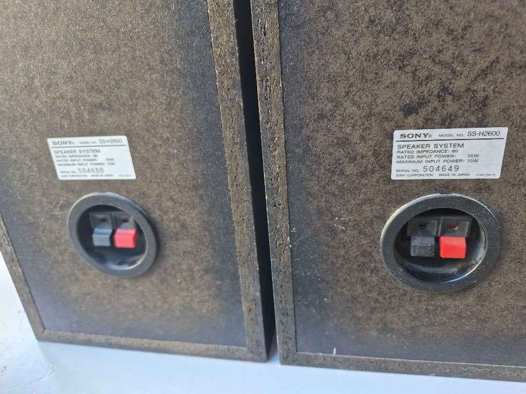 Foto 14 van Sony TA-FE500R stereoversterker, mogelijk met boxen etc