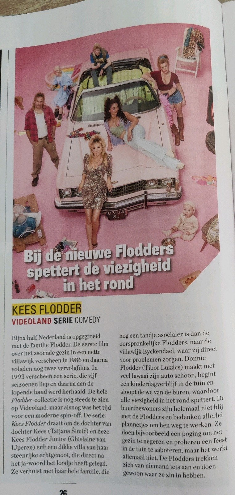 Serie Kees Flodder - Nieuwe Flodders, Ophalen of Verzenden, 1980 tot heden, Knipsel(s)