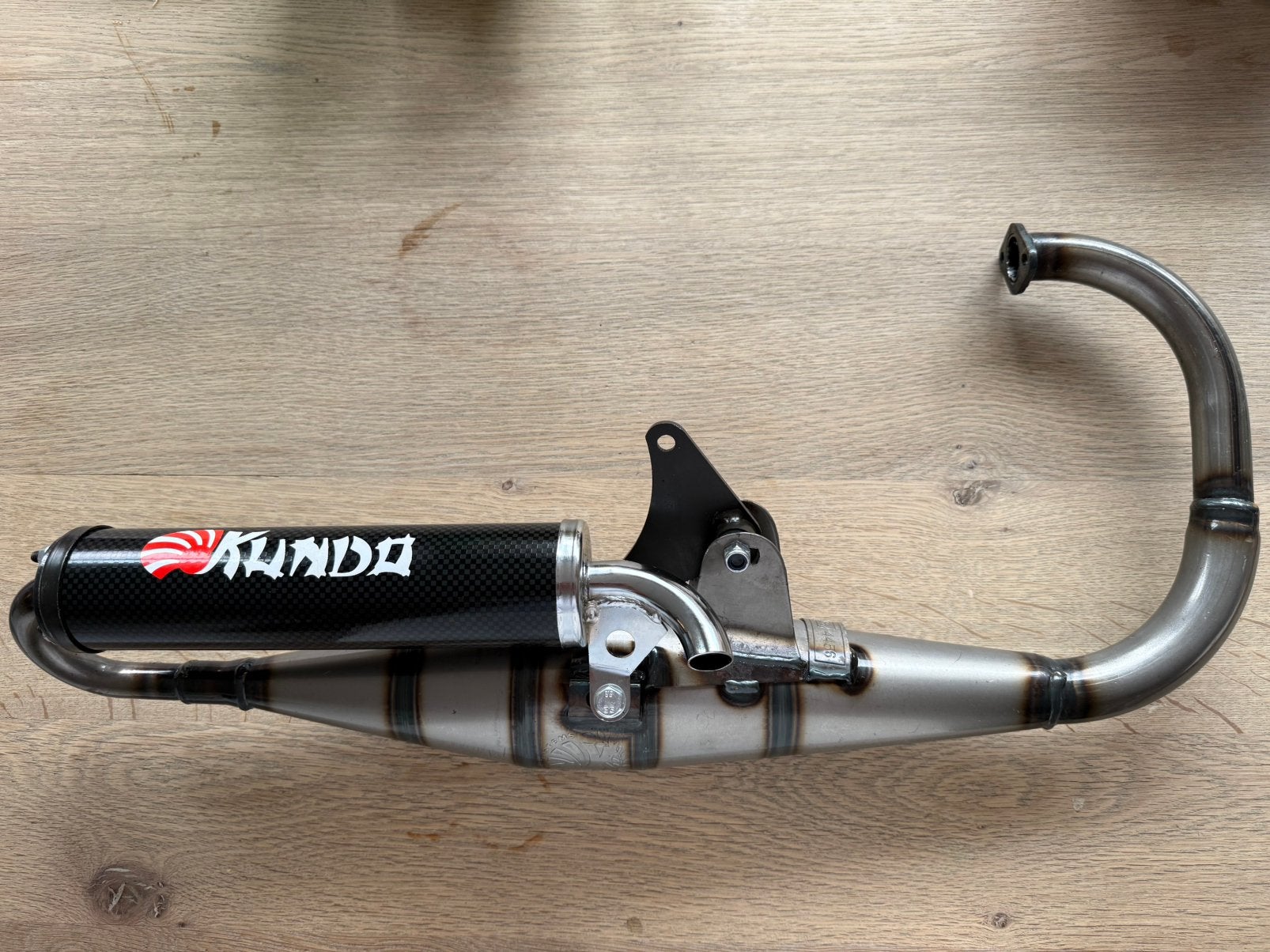 Kunda Minarelli terugloop uitlaat Nieuw Verticaal, Ophalen of Verzenden, Nieuw