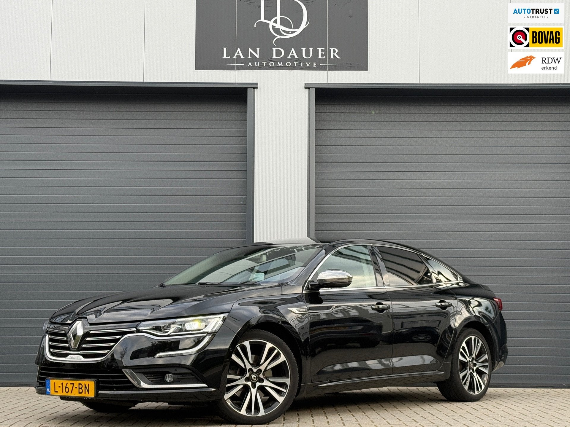 Renault Talisman 1.8 TCe Initiale Paris 4X4 / LEDER / BOSE+, Auto's, Euro 6, 1462 kg, Zwart, Bedrijf