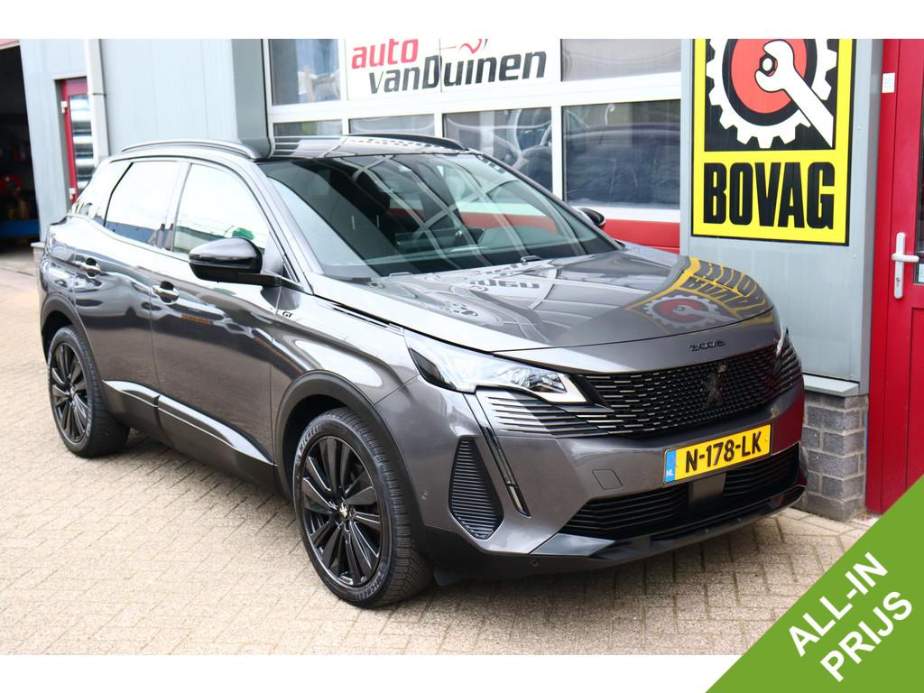 Peugeot 3008 1.2 PureTech Blue Lease GT O.a: Afn. Haak, PDC,, Gebruikt, 1199 cc, Met garantie (alle), Origineel Nederlands