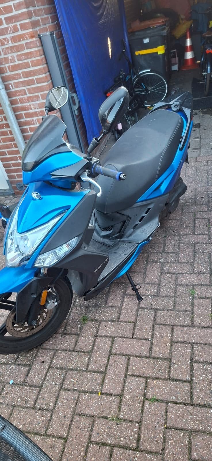 Kymco Agility 16+ 50 4T - lekt olie, start niet, Ophalen, Gebruikt, Benzine, Kymco