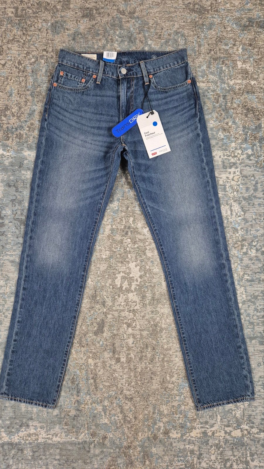 Levi's 511 W30 L32 NIEUW Slim STRETCH Bronno3032 Blauw Cool, Levi Strauss Nederland, Nieuw, W32 (confectie 46) of kleiner, De Ruijterkade 146, 1011 AC Amsterdam
