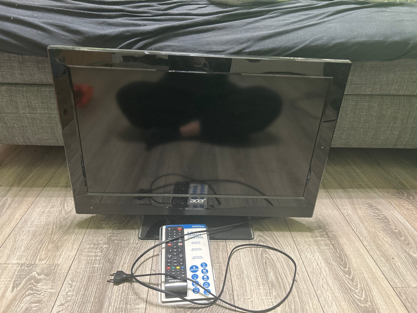 Acer LCD TV AT2618MF met afstandsbediening, Gebruikt, 50 Hz, 60 tot 80 cm, Ophalen