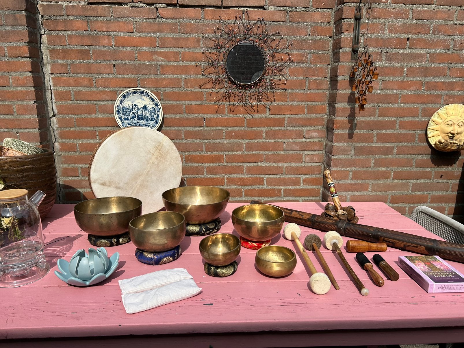 Soundhealing sessie set, Ophalen of Verzenden, Gebruikt, Melodische percussie