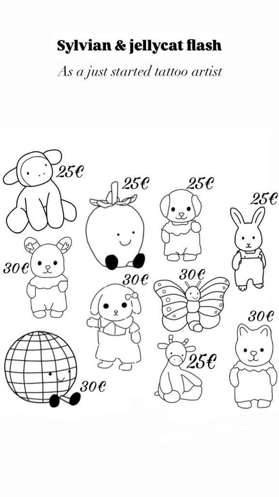 Silvian & jellycat flash sale! Just started tattoo artist, Ophalen, Nieuw, Overige materialen, Overige typen