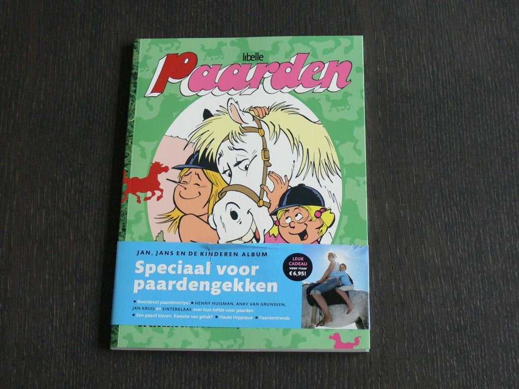 Jan, Jans en de kinderen themareeks: 8. Paarden, Eén stripboek, Verzenden, Zo goed als nieuw