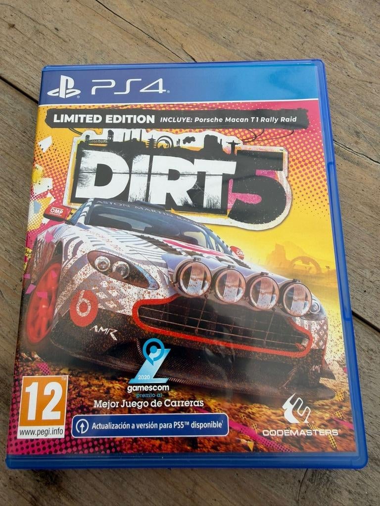 PS4 - Dirt 5, Spelcomputers en Games, Games | Sony PlayStation 4, 1 speler, Racen en Vliegen, Ophalen of Verzenden, Zo goed als nieuw