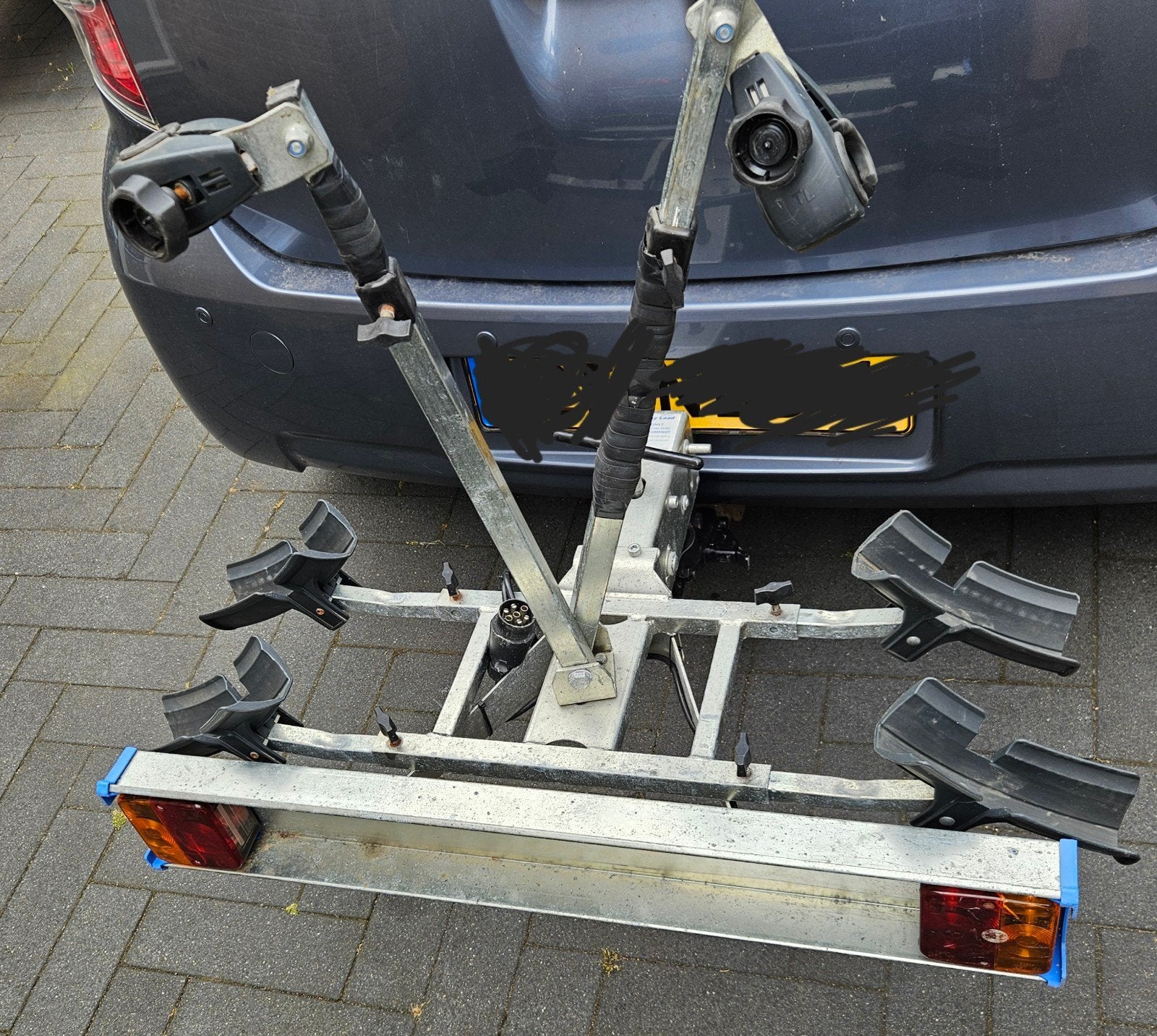 Twinny Load Swing F goed werkende fietsendrager, Ophalen, 2 fietsen, Gebruikt, Trekhaakdrager