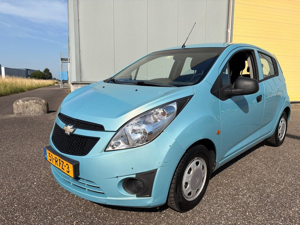 Chevrolet Spark 1.0 16V LE Geen Airco, Auto's, Chevrolet, Bedrijf, Te koop, Spark, ABS, Airbags, Metallic lak, Radio, Startonderbreker