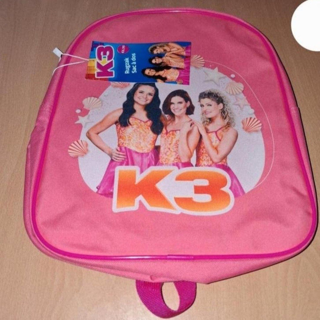 K3 Rugtas met Schelpen motief, 30 tot 40 cm, Rugtas, Nieuw, Ophalen of Verzenden
