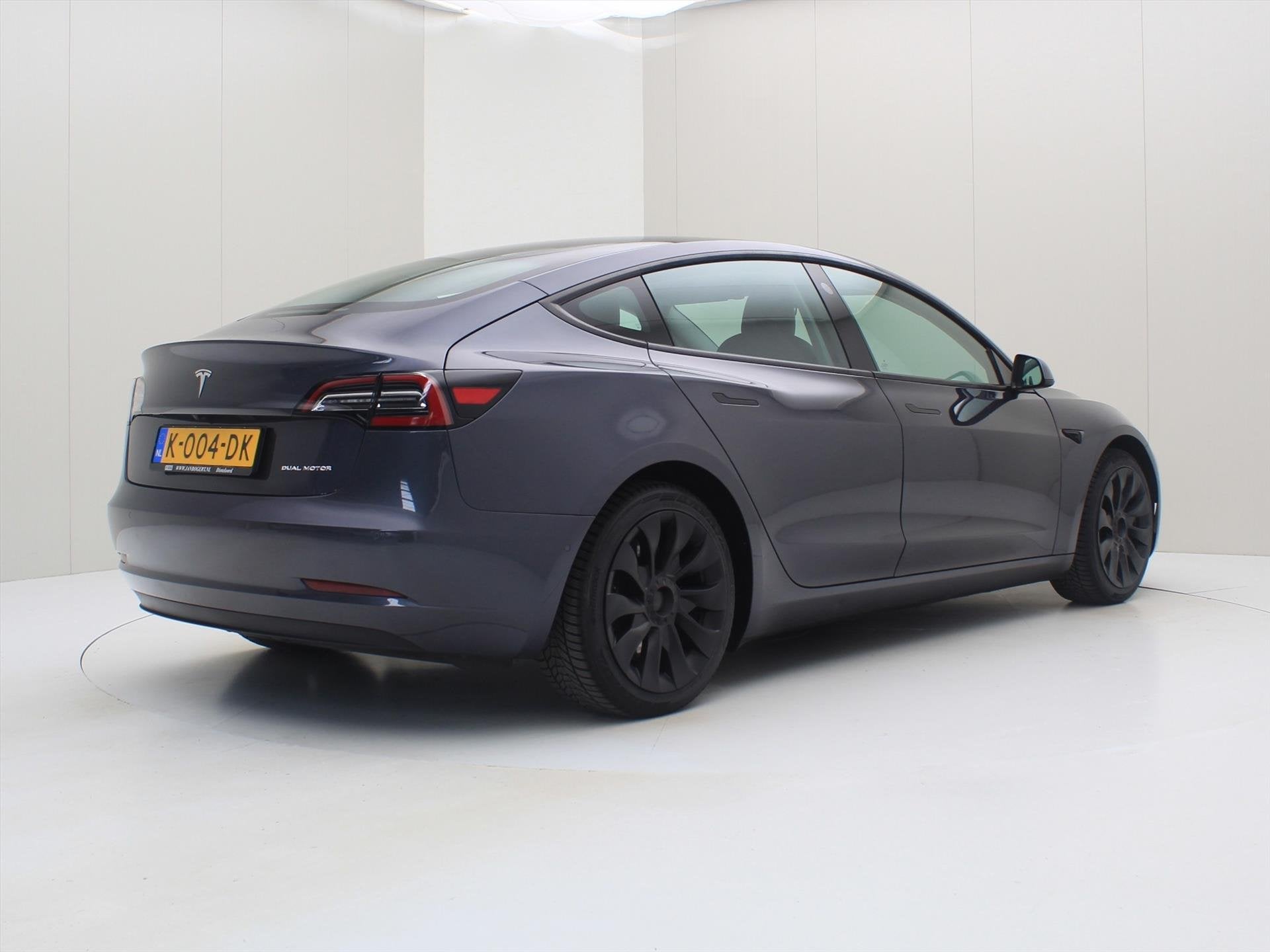 Tesla Model 3 Long-Range AWD 351pk 75 kWh FACELIFT 88% SoH [, Automaat, Gebruikt, Zwart, 351 pk