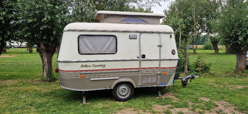 Eriba Pan 1993, Caravans en Kamperen, Caravans, Standaardzit, Tot en met 2, Particulier, Koelkast