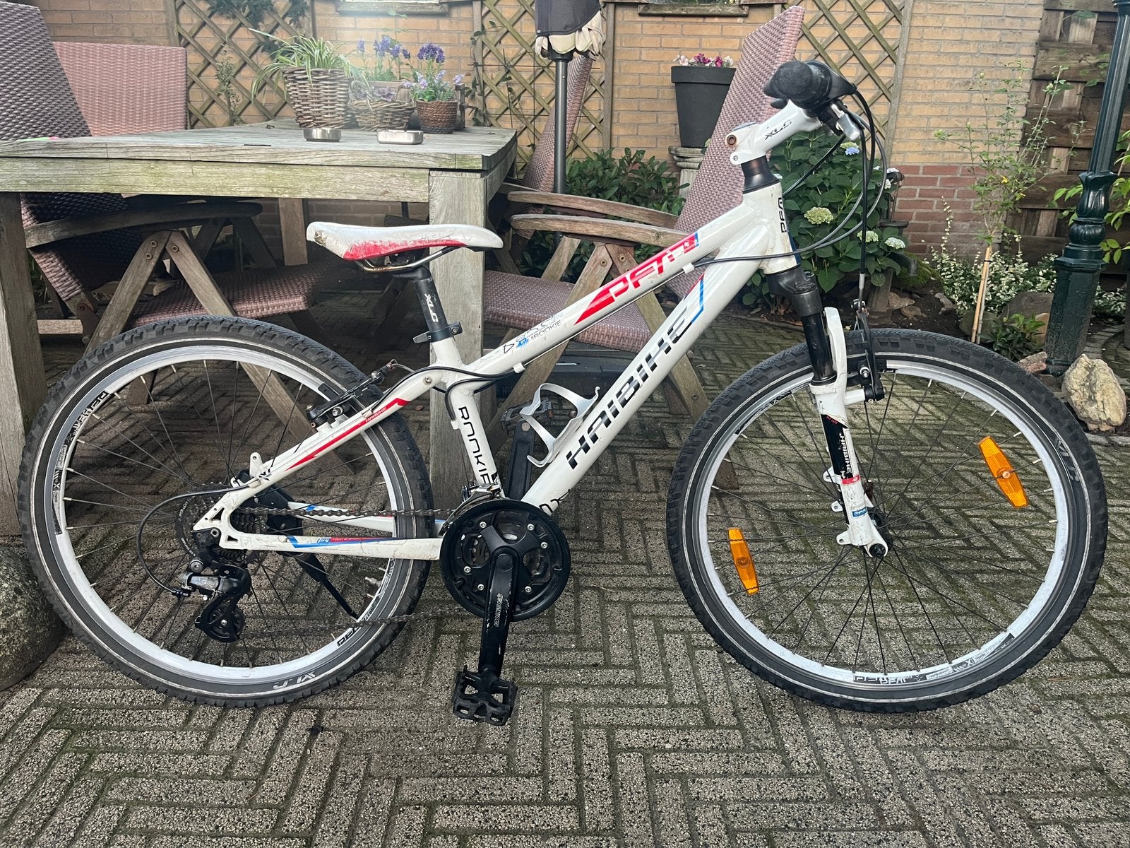 Goede Haibike Rookie mtb, 24 inch !!, Ophalen, Velgrem, Versnellingen, Gebruikt