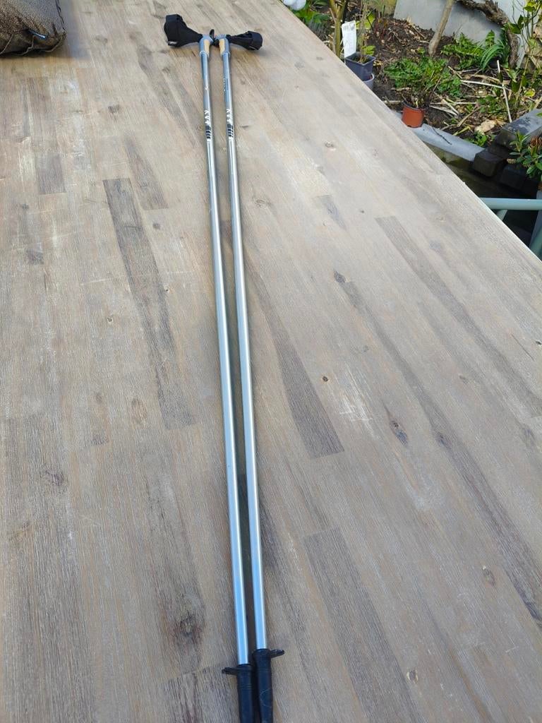 KV+ Langlauf Stokken 160cm - nieuwstaat, Langlaufen, Overige typen, Zo goed als nieuw, Ophalen