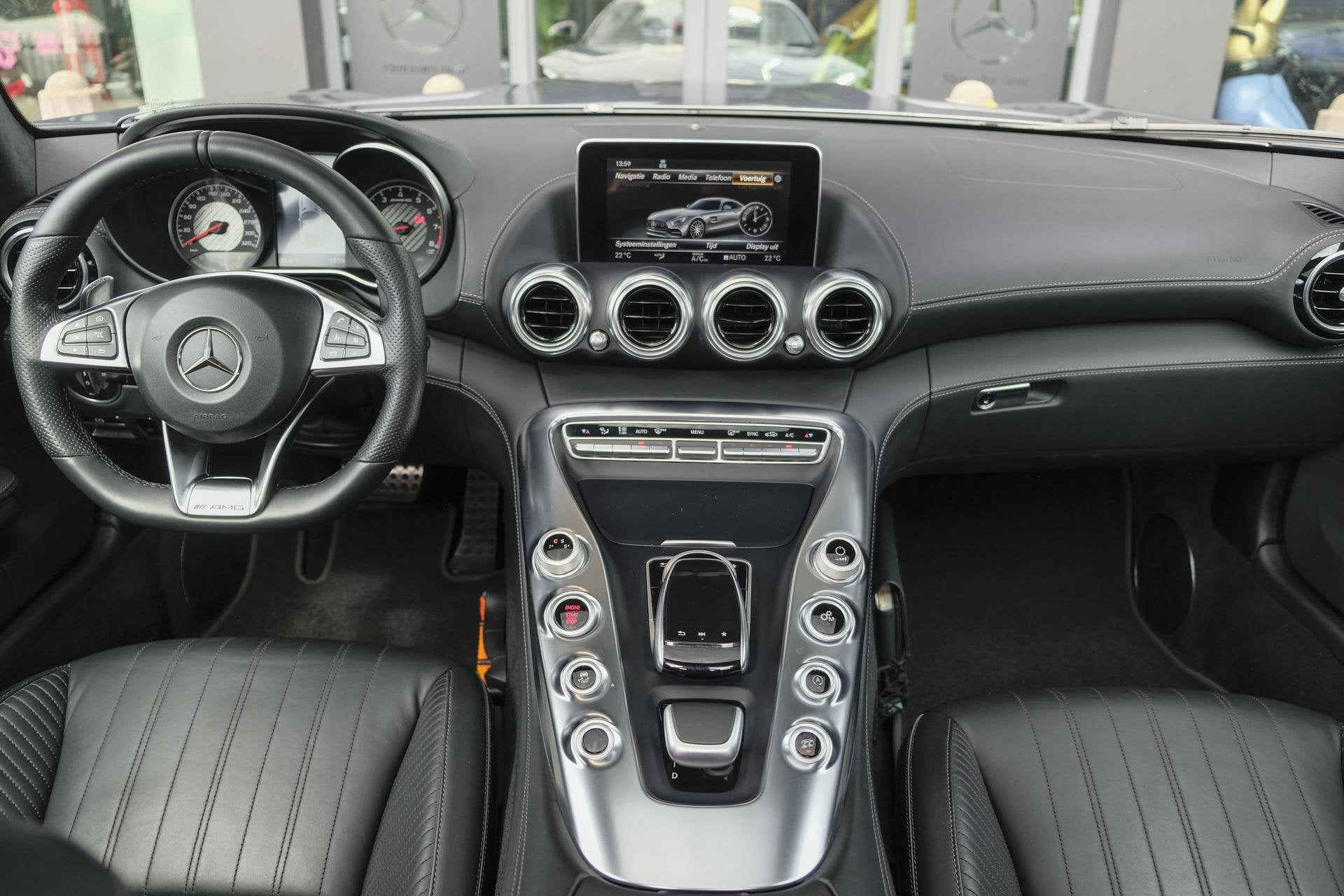 Mercedes-Benz AMG GT 4.0 V8 Aero Pack Panoramadak Sportuitla, Auto's, Mercedes-Benz, Automaat, Achterwielaandrijving, Gebruikt